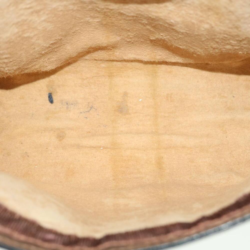 GUCCI GG Canvas Web Sherry Line Clutch Bag Beige Red Green - Picture 9 of 16